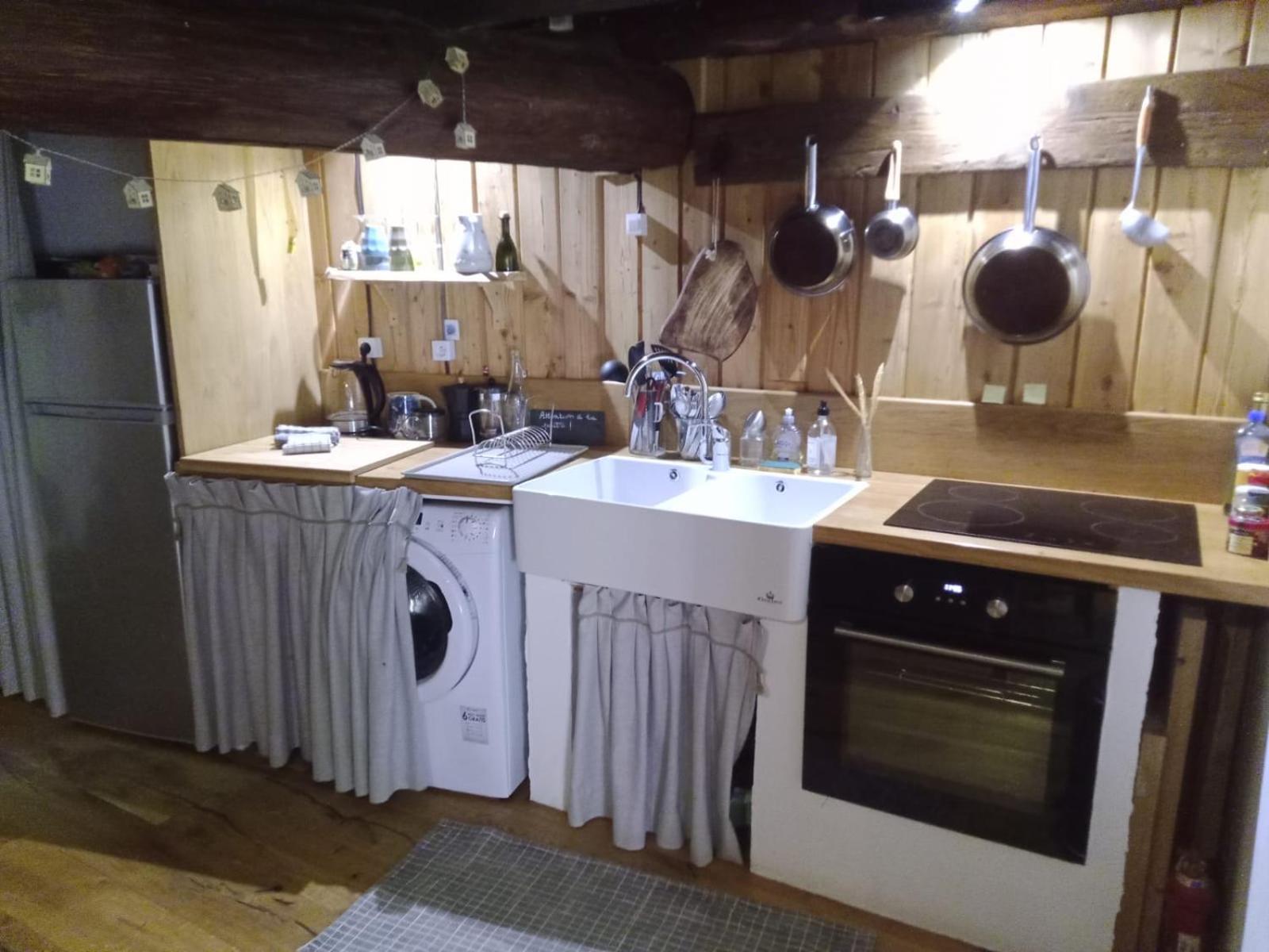 Mon Roc - Maison De Montagne Atypique Avec Vue La Grave Dış mekan fotoğraf