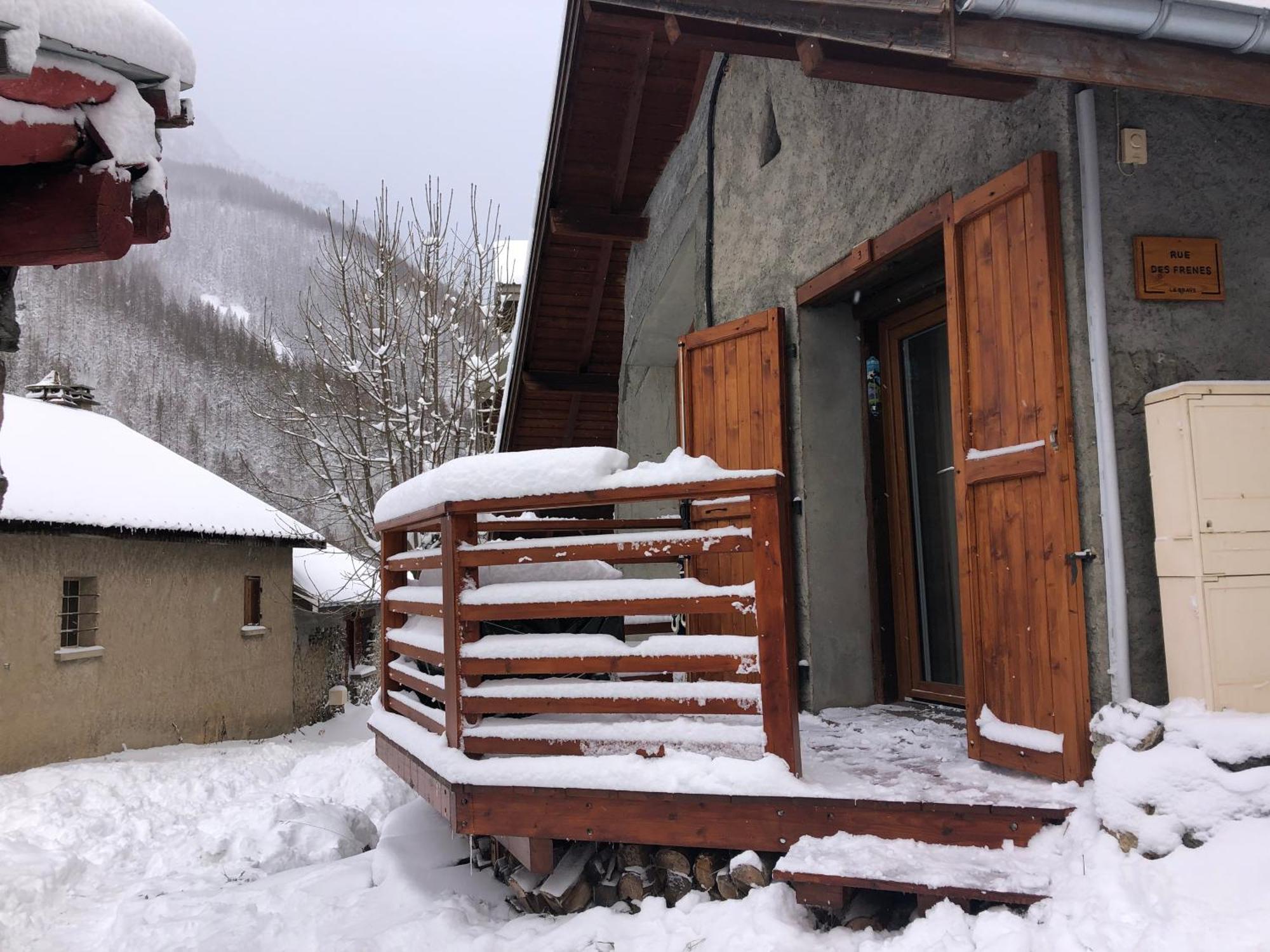 Mon Roc - Maison De Montagne Atypique Avec Vue La Grave Dış mekan fotoğraf